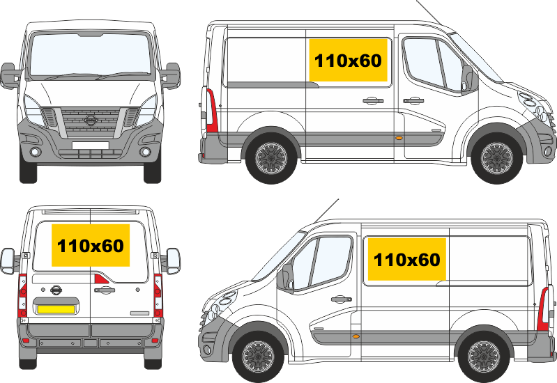 NISSAN-NV400-2012-2024-L1H1-H2